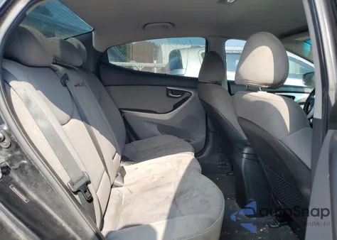 2012 Hyundai Elantra Gls from USA, damaged, VIN 5NPDH4AEXCH125350